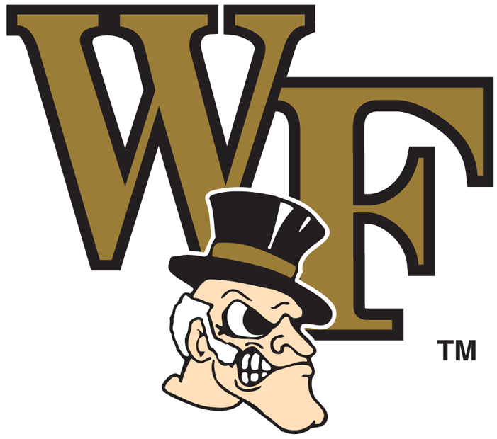 Wake Forest Demon Deacons 2007-Pres Secondary Logo diy DTF decal sticker...